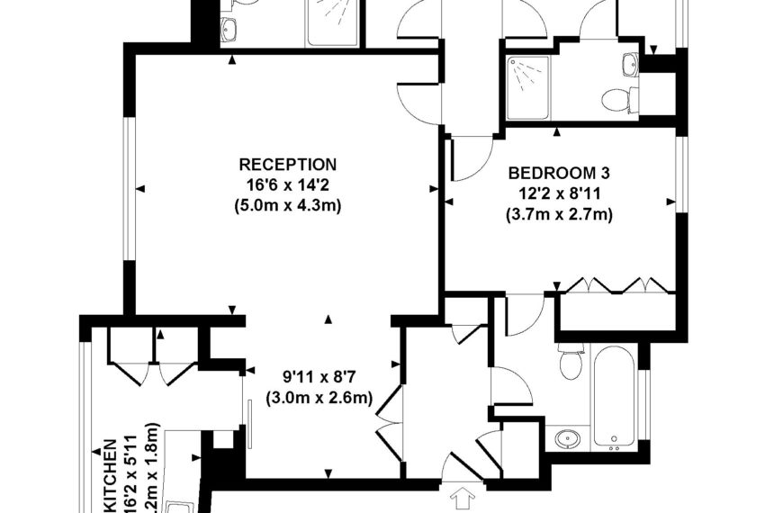 43 BC floor plan