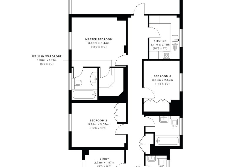 Flat_60, Boydell Court, St. Johns Wood Park, London -floorplan-1